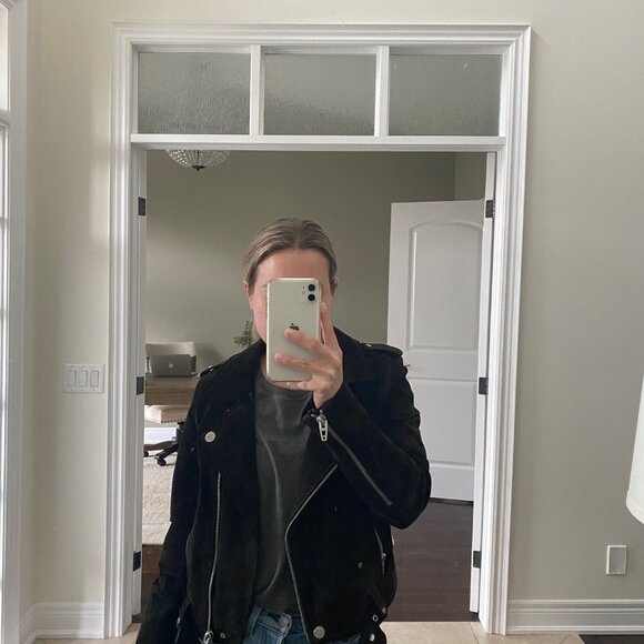 Blank NYC suede moto jacket - Size Small - Picture 4 of 4